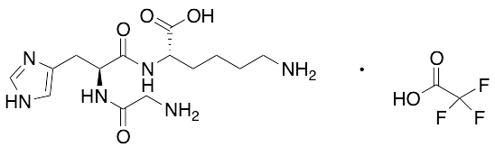 Glycyl-L-histidyl-L-lysine TFA Salt