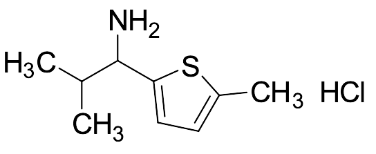 2-Methyl-1-(5-methylthiophen-2-yl)propan-1-amine Hydrochloride salt