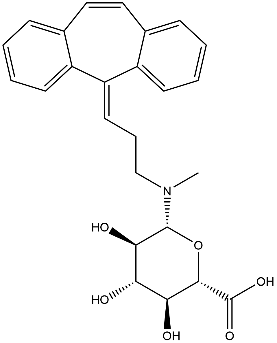 Desmethyl Cyclobenzaprine N-beta-D-Glucuronide