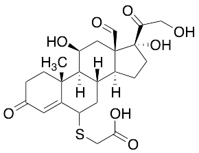 6-(Carboxymethylthio)-18-oxocortisol