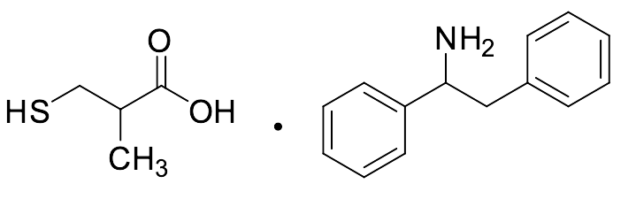 3-Mercapto-2-methylpropanoic Acid 1,2-Diphenylethylamine Salt