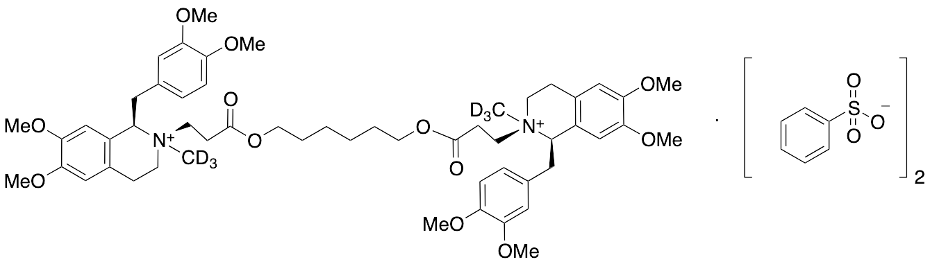 Cisatracurium-d6-20-methyl Dibenzenesulfonate