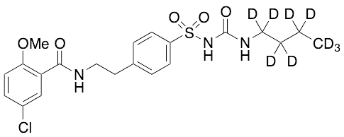4-[2-(5-Chloro-2-methoxybenzamido)ethyl]benzene Sulfonyl 1-Butylurea-d9