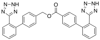 [1,1'-Biphenyl]-2’-tetrazolo-4-carboxylic acid, [1,1'-biphenyl]-2’-tetrazolo-4-ylmethyl ester (Losartan Impurity)
