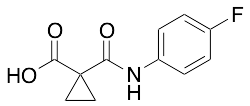 1-((4-Fluorophenyl)carbamoyl)cyclopropanecarboxylic Acid