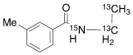 N-Ethyl-m-toluamide-15N,13C2