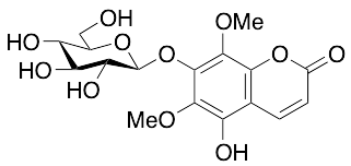 5-Hydroxyisofraxidin 7-beta-D-Glucoside