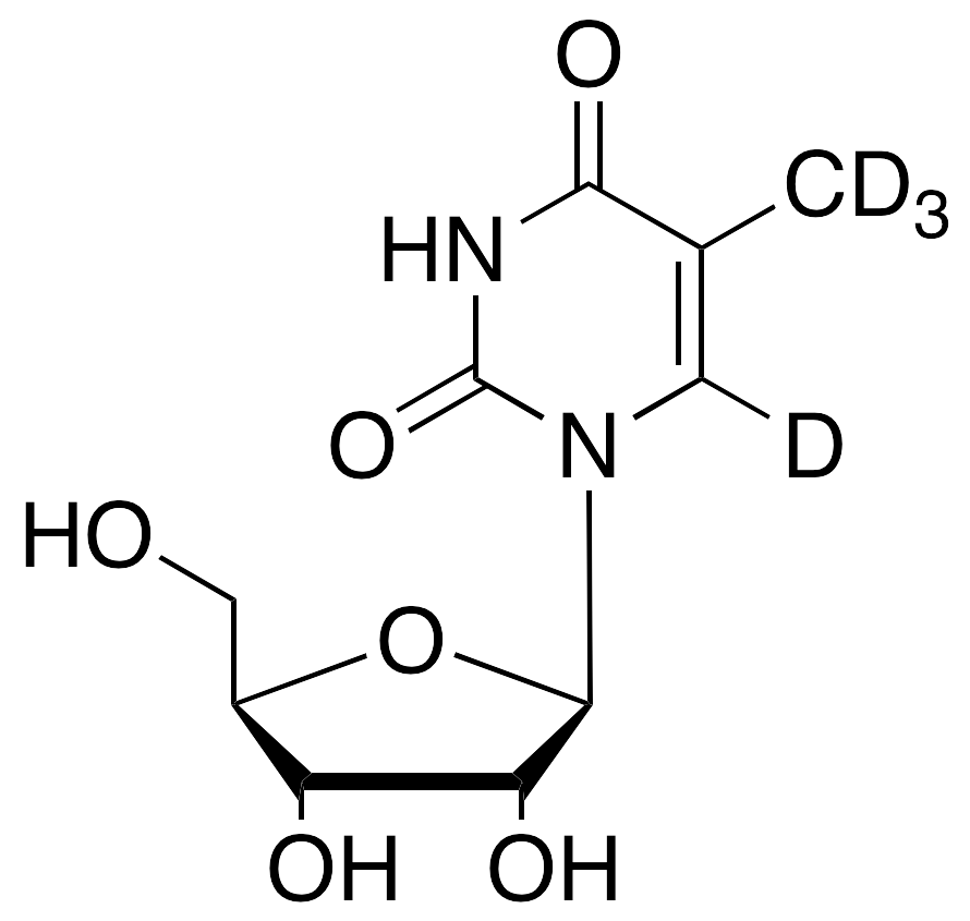 5-Methyl-d3-uridine-6-d1
