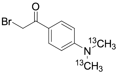 2-Bromo-1-(4-(di(methyl-13C)amino)phenyl)ethan-1-one