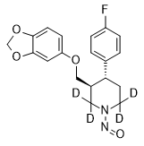 N-Nitroso paroxetine-d4