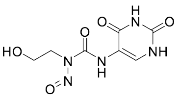 3-(2,4-Dioxo-1,2,3,4-tetrahydropyrimidin-5-yl)-1-(2-hydroxyethyl)-1-nitrosourea Hydrated