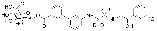 Solabegron Acyl Glucuronide-d4