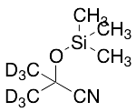 2-Methyl-2-[(trimethylsilyl)oxy]propanenitrile-d6