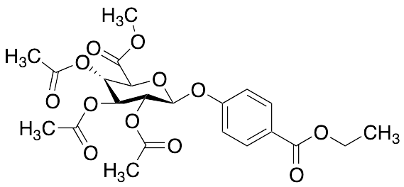 4-(Ethoxycarbonyl)phenyl 2,3,4-Triacetate Beta-D-Glucopyranosiduronic Acid Methyl Ester