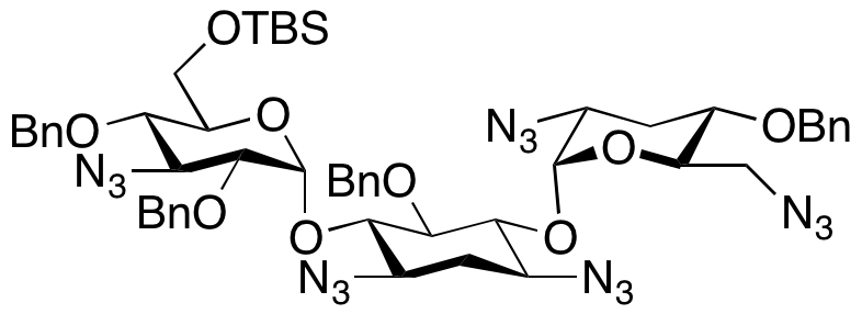 Despentamino Pentazido Tobramycin Tetrabenzyl Ether 6''-tert-Butyldimethysilyl Ether