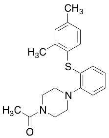 1-[4-[2-[(2,4-Dimethylphenyl)thio]phenyl]-1-piperazinyl]ethanone