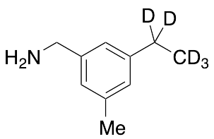 3-Ethyl-5-methyl-benzenemethanamine-d5