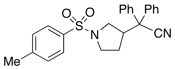 1-Tosyl-a,a-diphenyl-3-pyrrolidineacetonitrile