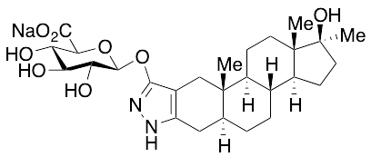 3’-Hydroxy Stanozolol Glucuronide Sodium Salt (Technical Grade)