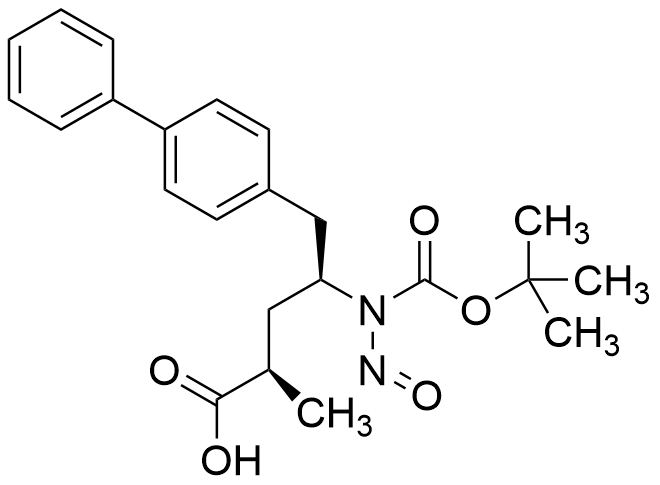 (2R,4S)-5-([1,1'-biphenyl]-4-yl)-4-((tert-butoxycarbonyl)(nitroso)amino)-2-methylpentanoic acid