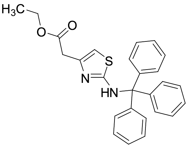 Ethyl 2-(Tritylamino)thiazol-4-ylacetate