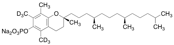 alpha-Tocopherol Phosphate-d6 Disodium Salt