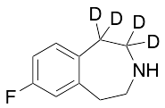7-Fluoro-2,3,4,5-tetrahydro-1H-3-benzazepine-d4