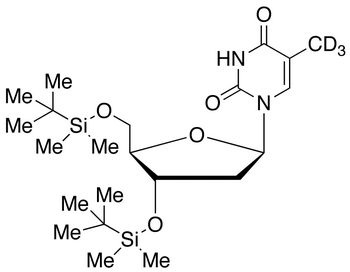 3',5'-Bis-O-(tert-butyldimethylsilyl)thymidine-d3