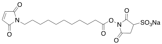11-Maleimidoundecanoic Acid Sulfo-N-Succinimidyl Ester (~90%)