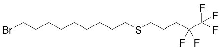 9-Bromononyl 4,4,5,5,5-pentafluoropentyl Sulfide