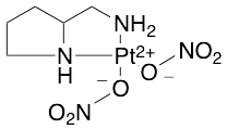 [SP-4-3-(R)]-Bis(nitrato-O)(2-pyrrolidinemethanamine-Nalpha,N1)platinum