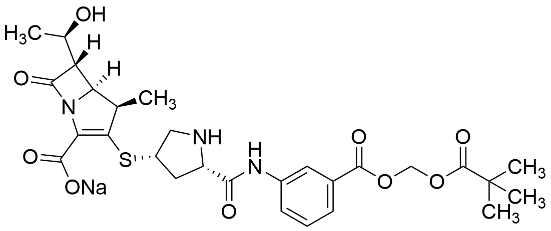 3-(2,2-Dimethyl-1-oxopropoxy)methyl Ertapenem Sodium