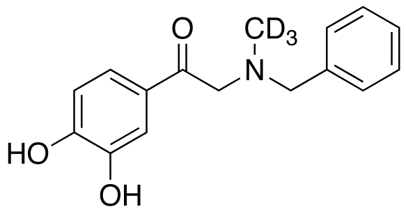 2-(Benzylmethylamino)-3',4'-dihydroxyacetophenone-d3
