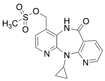 11-Cyclopropyl-5,11-dihydro-4-[[(methylsulfonyl)oxy]methyl]-6H-dipyrido[3,2-b:2',3'-e][1,4]diazepin-6-one