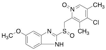 4-Desmethoxy-4-chloro Omeprazole N-Oxide