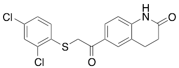 6-[[(2,4-Dichlorophenyl)thio]acetyl]-3,4-dihydro-2(1H)-quinolinone