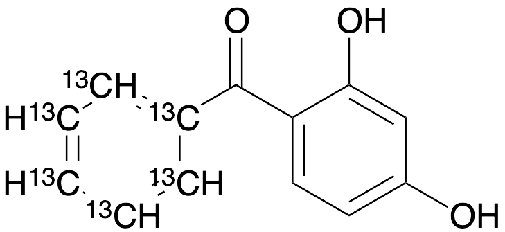 2,4-Dihydroxybenzophenone-13C6