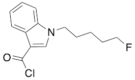 1-(5-Fluoropentyl)-1H-indole-3-carbonyl Chloride