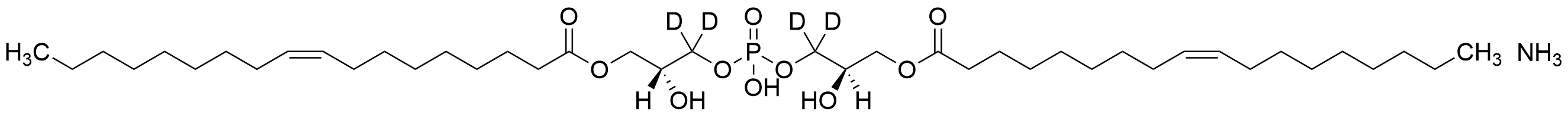 (2R,2'R)-((Hydroxyphosphoryl)bis(oxy))bis(2-hydroxypropane-3,1-diyl-3,3-d2) dioleate Ammonia Salt