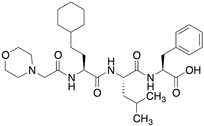 (S)-2-((S)-2-((S)-4-Cyclohexyl-2-(2-morpholinoacetamido)butanamido)-4-methylpentanamido)-3-phenylpropanoic Acid (IM3-D)