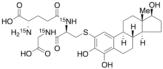 4-Hydroxyestradiol-2-glutathione-15N3