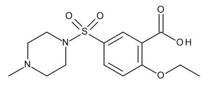 2-Ethoxy-5-[(4-methyl-1-piperazinyl)sulfonyl]benzoic Acid