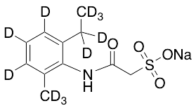 Sodium 2-((2-Ethyl-6-methylphenyl)amino)-2-oxoethanesulfonate-d11