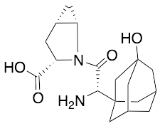 (1S,3S,5S)-2-[(2S)-2-amino-2-(3-hydroxytricyclo[3.3.1.13,7]dec-1-yl)acetyl]-2-Azabicyclo[3.1.0]hexane-3-carboxylic acid