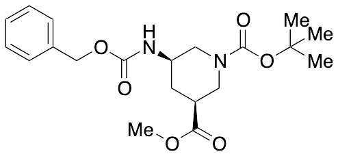 (3S,5R)-1-tert-Butyl 3-Methyl 5-(((Benzyloxy)carbonyl)amino)piperidine-1,3-dicarboxylate