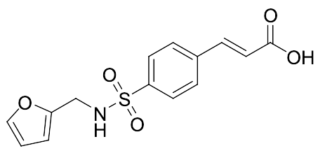 3-{4-[(Furan-2-ylmethyl)sulfamoyl]phenyl}prop-2-enoic Acid