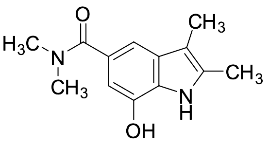 7-Hydroxy-N,N,2,3-tetramethyl-1H-indole-5-carboxamide