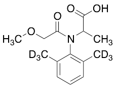 rac-Metalaxyl Carboxylic Acid-d6