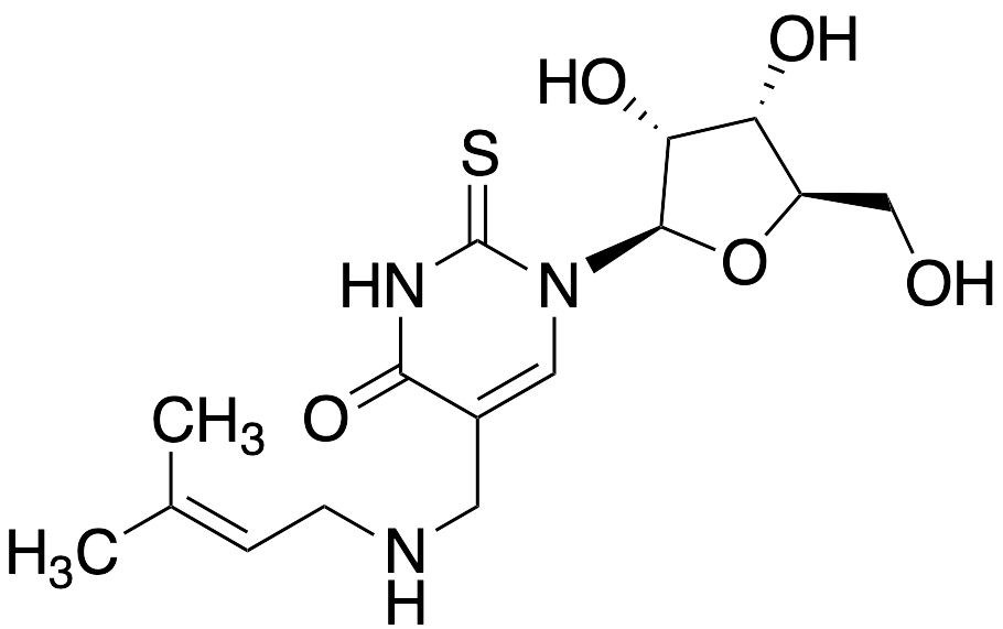 5-[[(3-Methyl-2-butenyl)amino]methyl]-2-thio-uridine