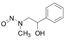 2-Hydroxy-2-phenylethylmethylnitrosamine